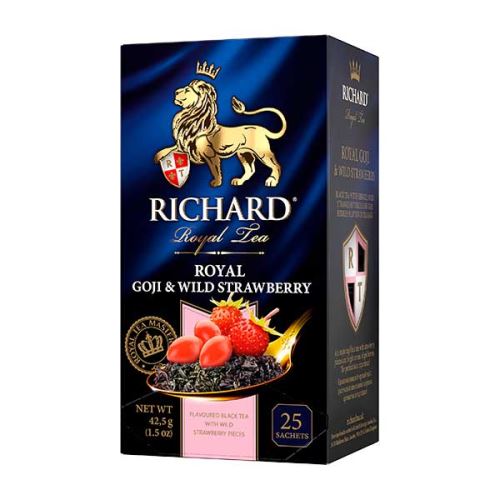 May Foods Čaj Richard Royal Goji & Wild Strawberry