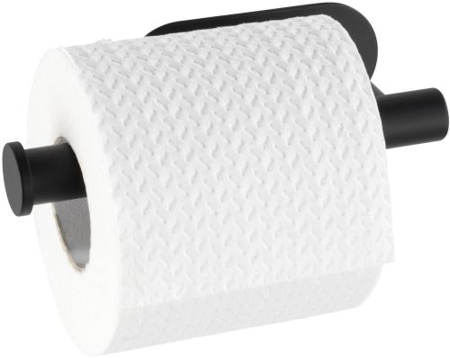 Držák na toaletní papír WENKO BEZ VRTÁNÍ TurboLoc OREA BLACK - Držák WC papíru, černý