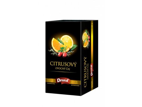 Čaj ovocný Druid Citrusový 18ks