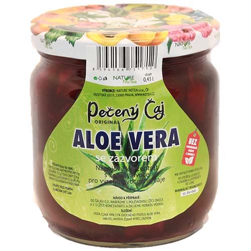 Nature NoTea s.r.o. Pečený čaj Notea - Aloe vera se zázvorem 430ml