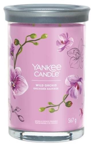 Svíčka YANKEE CANDLE Signature 2 knoty Wild Orchid 567 g
