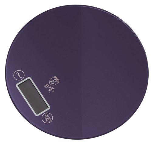 BERLINGERHAUS BERLINGERHAUS Váha kuchyňská digitální kulatá 5 kg Purple Eclipse Collection BH-9434