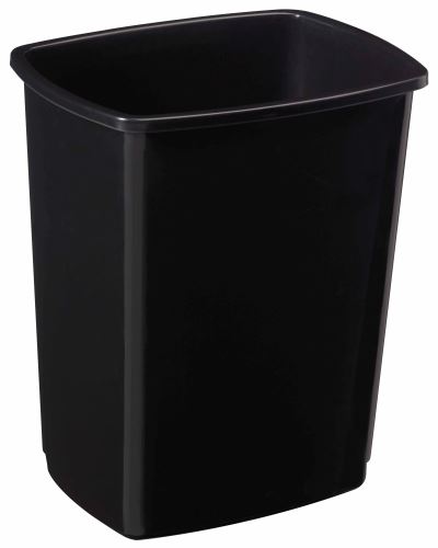 Koš na tříděný odpad bez víka Rossignol Movatri Clap 91165, 50 L, černý