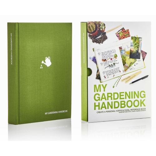 Zahradníkův záznamník My Gardening Handbook, zelený