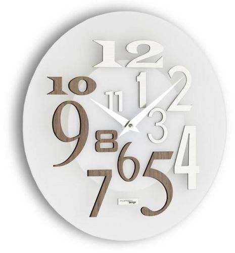 Designové nástěnné hodiny I036GRA IncantesimoDesign 35cm