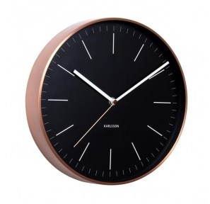 Designové nástěnné hodiny 5507BK Karlsson 28cm