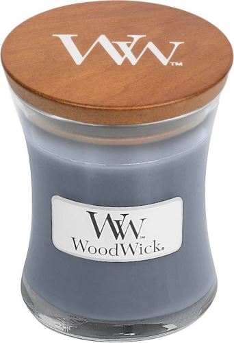 Svíčka oválná váza WoodWick Večerní onyx, 85 g