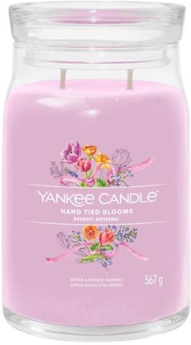 Svíčka YANKEE CANDLE Signature sklo 2 knoty Hand Tied Blooms 567 g