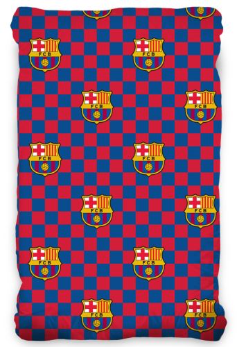 Fotbalové prostěradlo FC Barcelona Chessboard