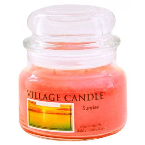 Svíčka ve skleněné dóze Village Candle Východ slunce, 312 g