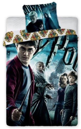 Dětské povlečení FARO balvněné povlečení Harry Potter 140x200 cm