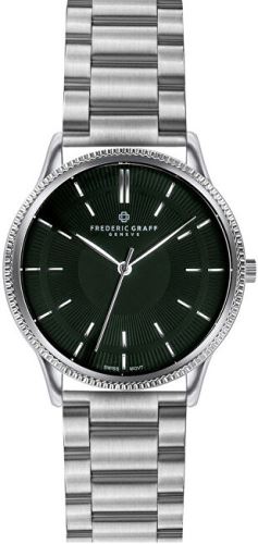 Hodinky FREDERIC GRAFF Broad Peak Silver Double Buckle Watch FBX-4220