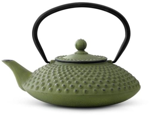 Čajová konvice Litinová konvička na čaj Xilin 1,25L, zelená