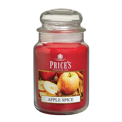 Price's Candles Svíčka ve skleněné dóze Price´s Candles Pikantní jablko, 630 g