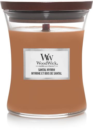 Svíčka WOODWICK Santal Myrrh 85 g