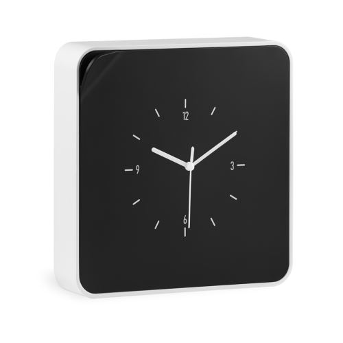 Skříňka na klíče s hodinami ClockBox, černá