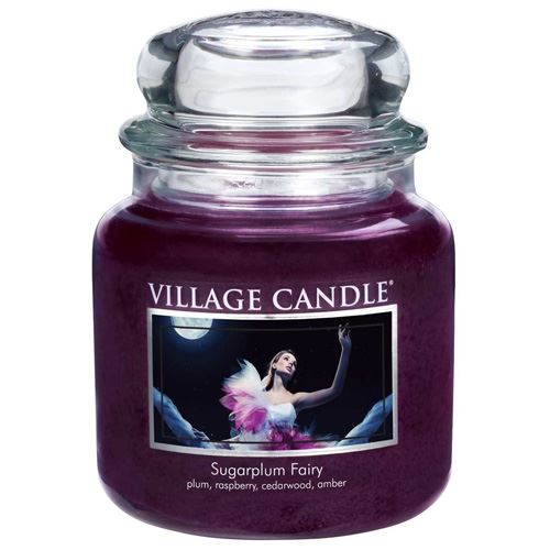 Svíčka ve skleněné dóze Village Candle Půlnoční víla, 454 g