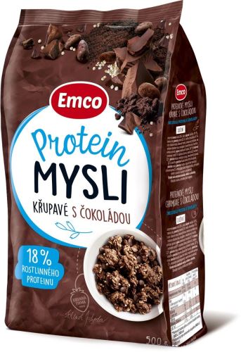 Müsli Emco Mysli proteinové s čokoládou 500g