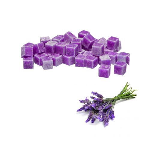 Vonnný vosk do aromalamp - lavender (levandule), 8ks vonných kostiček