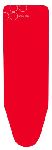 Rolser potah na žehlící prkno 115 x 35 cm, vel. potahu M, 125 x 44 cm, červený