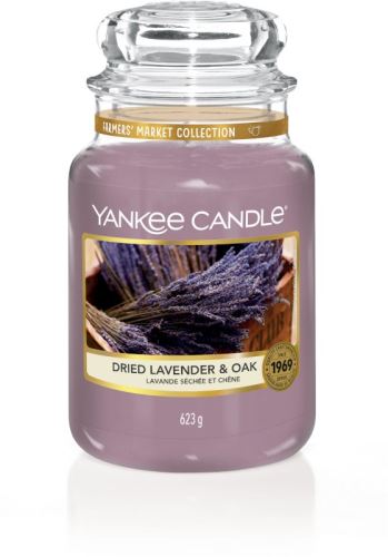 Svíčka YANKEE CANDLE Dried Lavander Oak 623 g