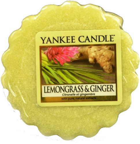 Vonný vosk YANKEE CANDLE Lemongrass & Ginger 22 g
