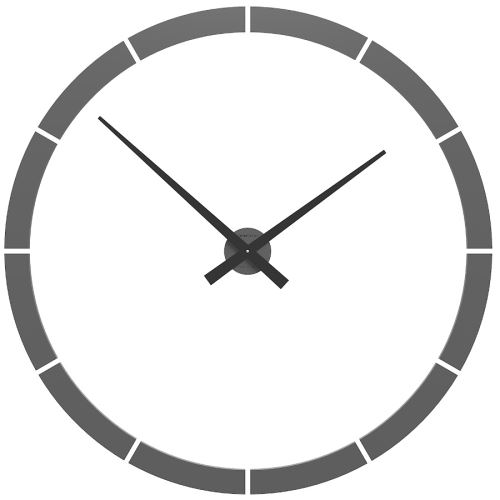 Designové hodiny 10-316 CalleaDesign 100cm (více barev) Barva grafitová (tmavě šedá) - 3