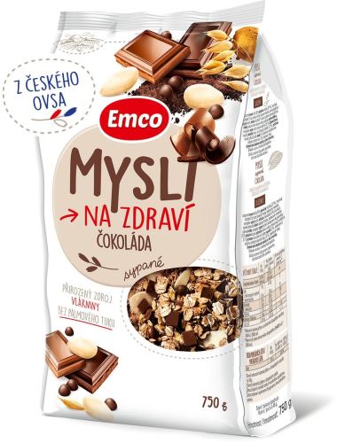 Müsli Emco Mysli sypané - čokoláda 750g