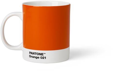 Hrnek PANTONE  - Orange 021, 375 ml