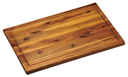 Krájecí deska Kesper Krájecí prkénko s dřážkou akátové dřevo 40x26cm