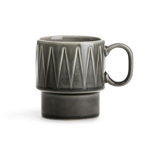 Hrnek Coffee&More 5017875, 250 ml, šedý
