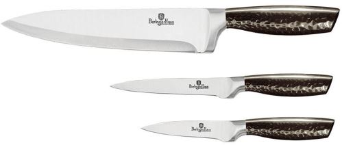 BERLINGERHAUS BERLINGERHAUS Sada nožů nerez 3 ks Carbon PRO Line BlackSmith BH-2465