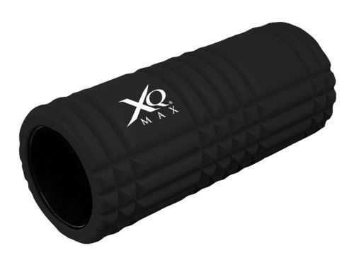XQMAX Masážní válec pěnový Foam Roller 33 x 14,5 cm černá