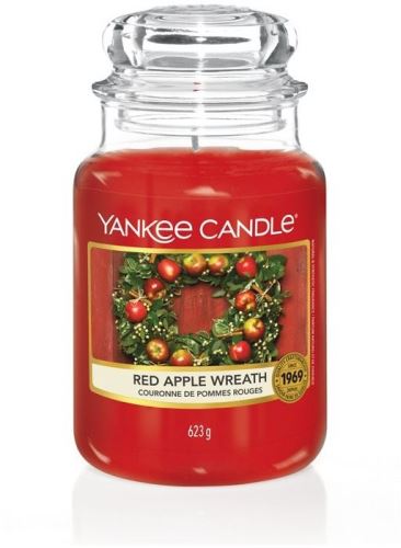 Svíčka YANKEE CANDLE Red Apple Wreath 623 g
