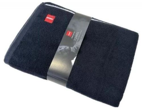 Ručník Harvia ručník do sauny Black 90 x 170 cm
