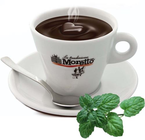 Horká čokoláda Moretto - Mátová 30g