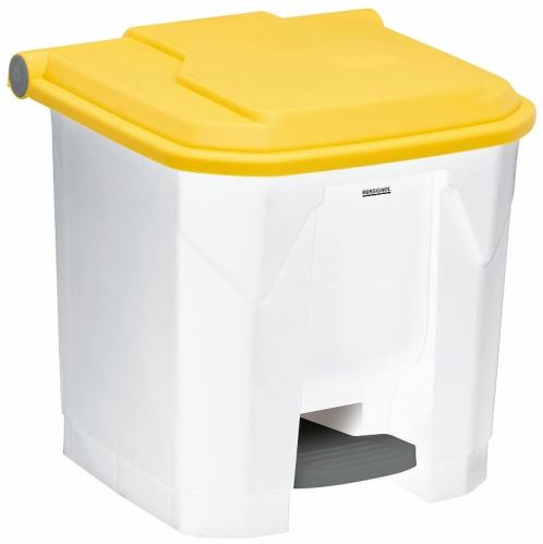 Koš na tříděný odpad pro HACCP - plast, Rossignol Utilo 54024, 30 L, žlutý plast