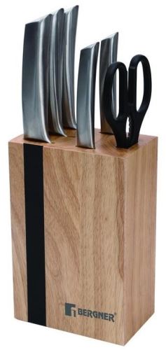 BERGNER BERGNER Sada nožů v dřevěném bloku 7 ks KEOPS BG-4176-MM
