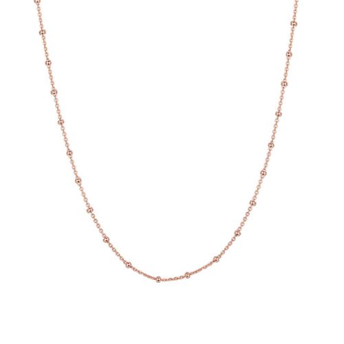 ROSATO Bronzový dlouhý náhrdelník na přívěsky Storie RZC047
