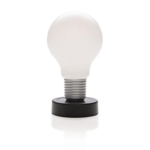 Stolní LED lampa bez potřeby elektrické energie, Loooqs, černá