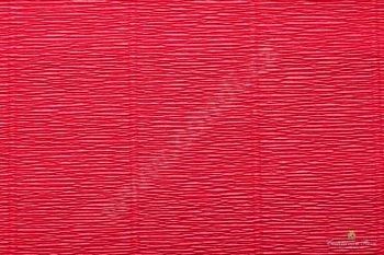 Krepový papír role 50cm x 2,5m - červená 582
