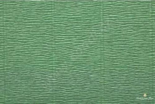 Krepový papír role 50cm x 2,5m - zelený 565