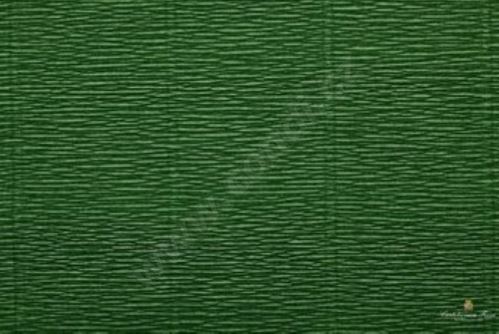 Krepový papír role 50cm x 2,5m - listově zelený 591
