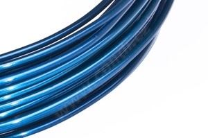 Dekorační drát hliníkový - modrý