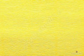 Krepový papír role 50cm x 2,5m - žlutá 575
