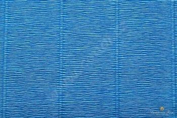 Krepový papír role 50cm x 2,5m - modrá 557
