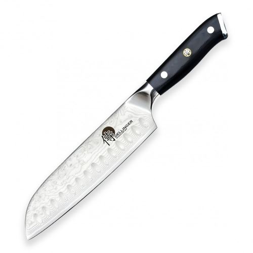 nůž Santoku 7" Cullens (170mm) Dellinger Samurai Professional Damascus vg-10