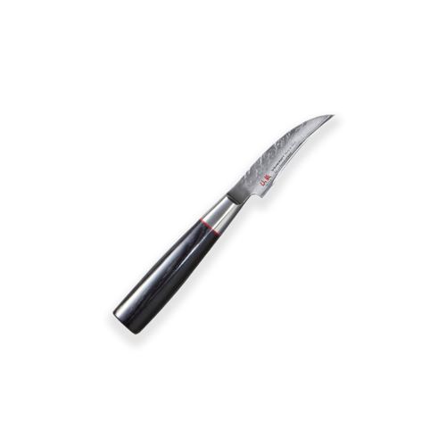 Peeling 70mm-Suncraft Senzo Classic-Damascus-japonský kuchyňský nůž-Tsuchime- VG10–33 vrstev
