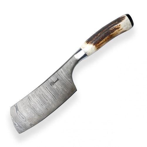 lovecký nůž Cleaver - Dellinger Damascus Radjur