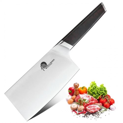 čínský nůž "TAO" Dellinger CUBE Ebony Wood
